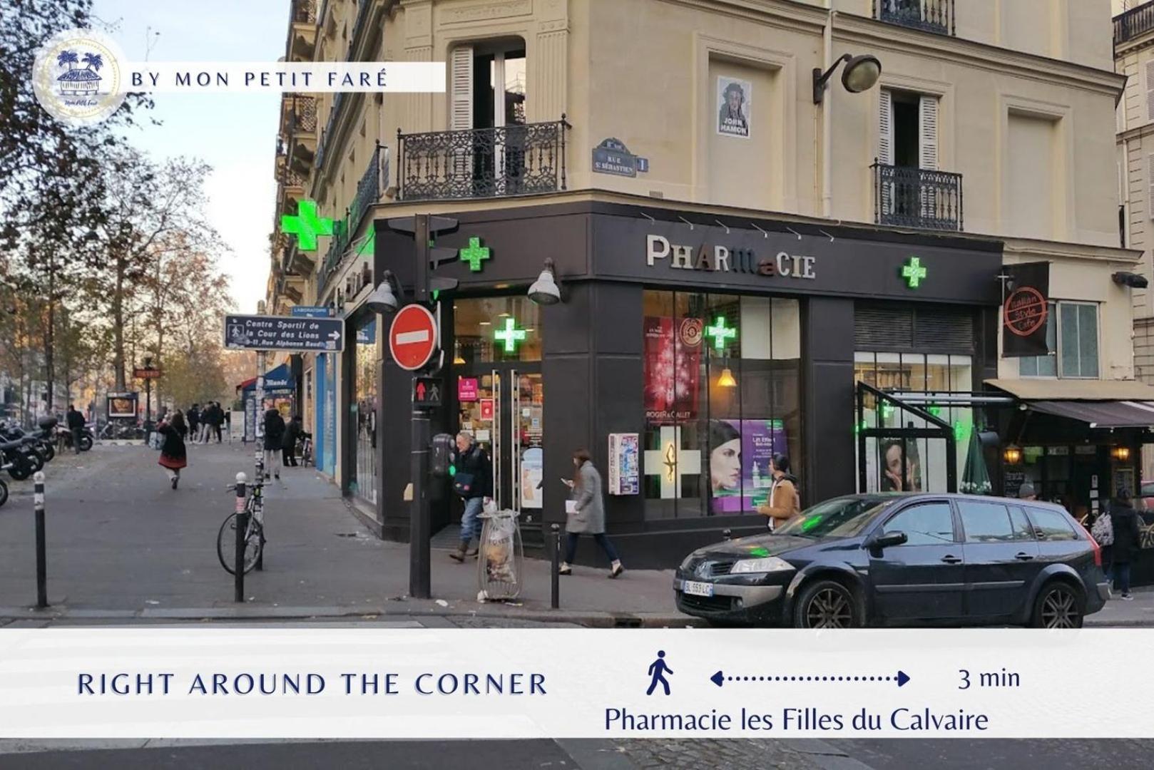 The "Peppermint" - Moderne & Elegant - Marais Apartment Paris Exterior photo